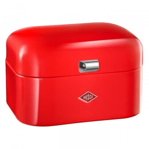 Cutie pentru paine, din metal, Single Grandy Rosu, l26,8xA22xH17,5 cm - SomProduct Romania